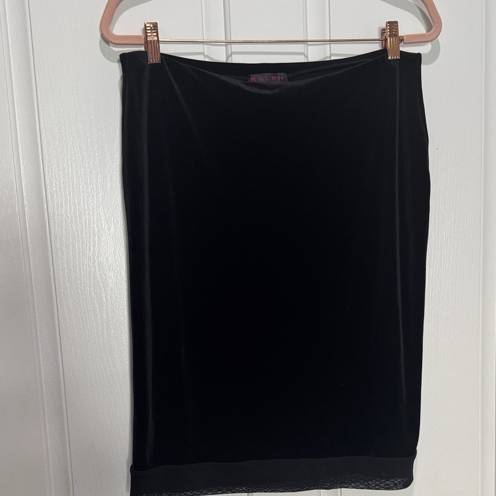 Ralph Lauren Classic Black Pencil Skirt